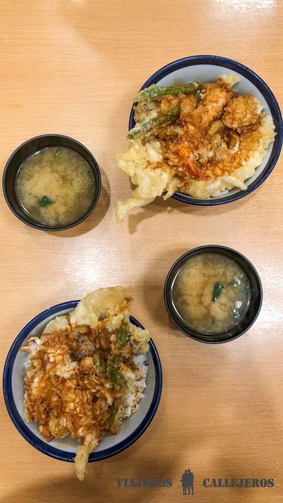 Tempura bowl Tenya Asakusa